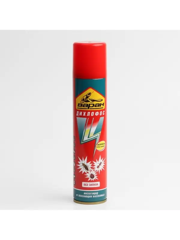 Средство от насекомых, Дихлофос &laquo;Варан&raquo;, Ультра, универсальное, аэрозоль, 190 мл