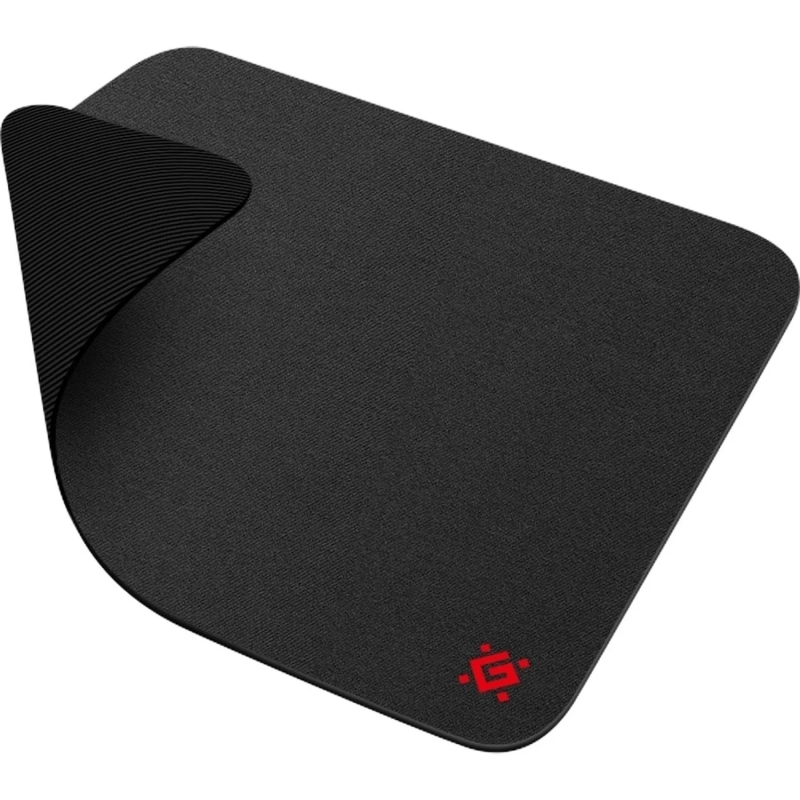 Коврик для мыши Defender Black S 250x350x3 мм, игровой ткань+резина (50017)