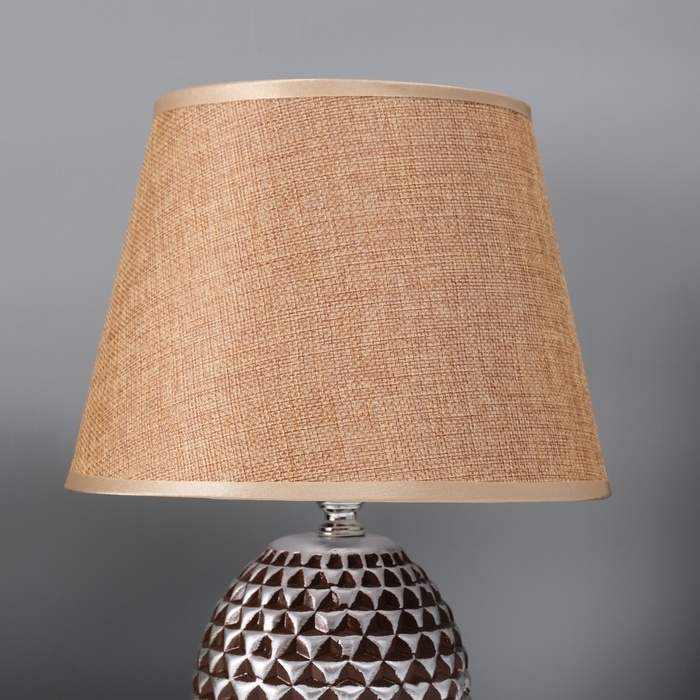 Настольная лампа с абажуром RISALUX «Джейн», Е14, 40 Вт, 22.5×22.5×31.5 см Настольная лампа с абажуром RISALUX «Джейн», Е14, 40 Вт, 22.5×22.5×31.5 см