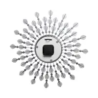 Часы настенные интерьерные &laquo;Ожеше&raquo;, серия: Ажур, бесшумные, плавный ход, d=60 см, циферблат d=22 см, от батарейки 1&times;АА