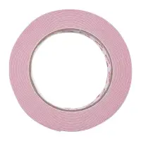 Лента клейкая двусторонняя AVS SCH-015 15 mm x 5 m вспененная основа (белая)