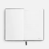 Ежедневник Petrus, недатированный, черный с серебром Ежедневник Petrus, недатированный, черный с серебром