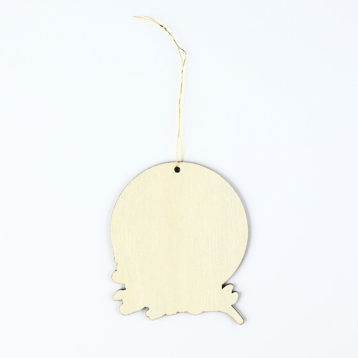 Ёлочная игрушка новогодняя «2025», на Новый год, светится в темноте, дерево, 7,8 х 9,5 см Ёлочная игрушка новогодняя «2025», на Новый год, светится в темноте, дерево, 7,8 х 9,5 см