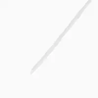 Нить силиконовая (резинка) d=1 мм, L=10 м (прочность 2250 денье), белая