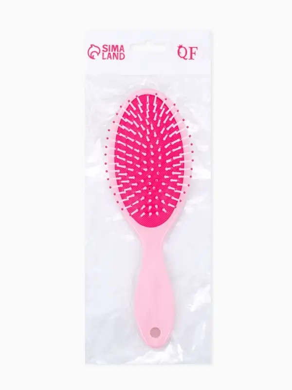 Расчёска массажная, 7&times;22 (&plusmn;1) см, МИКС