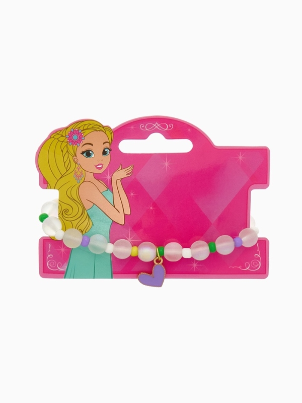 Браслет детский «Выбражулька» кошачий глаз бусина 8 мм, разноцветный Браслет детский «Выбражулька» кошачий глаз бусина 8 мм, разноцветный