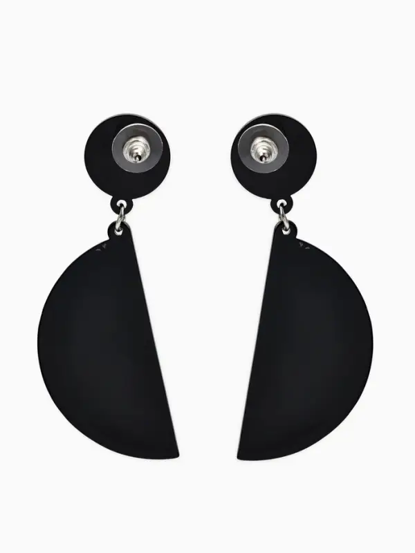 Серьги пластик &laquo;Вивьен&raquo; лимоны, цвет жёлто-белый