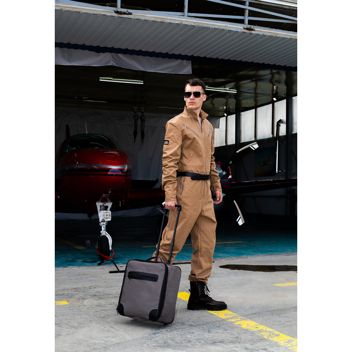 Пилот-кейс 16 Пилот-кейс 16", «Сакси», отдел на молнии, наружный карман, цвет коричневый