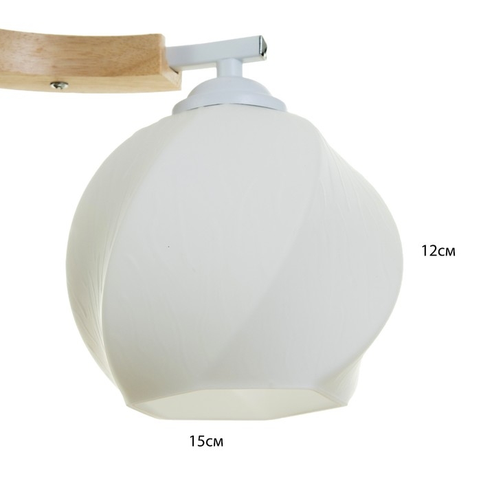 Люстра Люстра "Антер" 5хЕ27 40Вт белый 57х57х27 см BayerLux