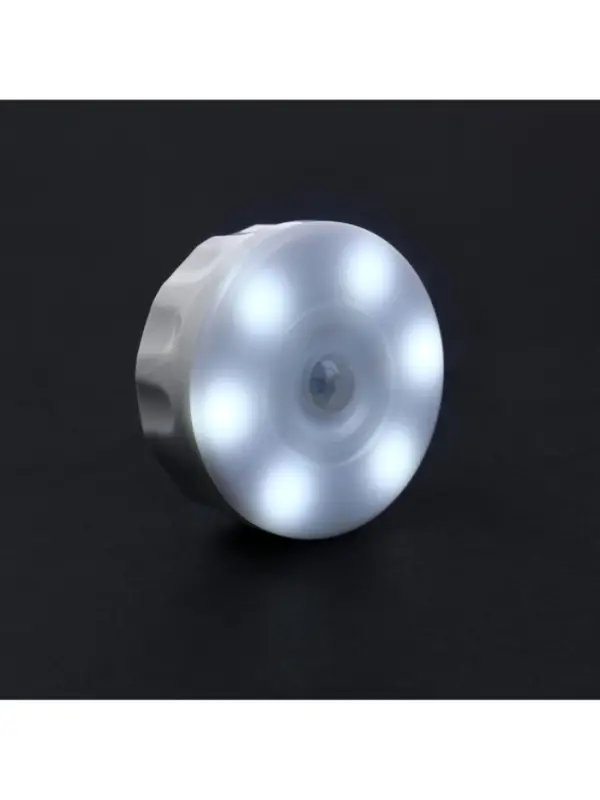 Светильник мебельный светодиодный с датчиком движения, 6 LED, 4 Вт, 6500К, свечение холодное белое