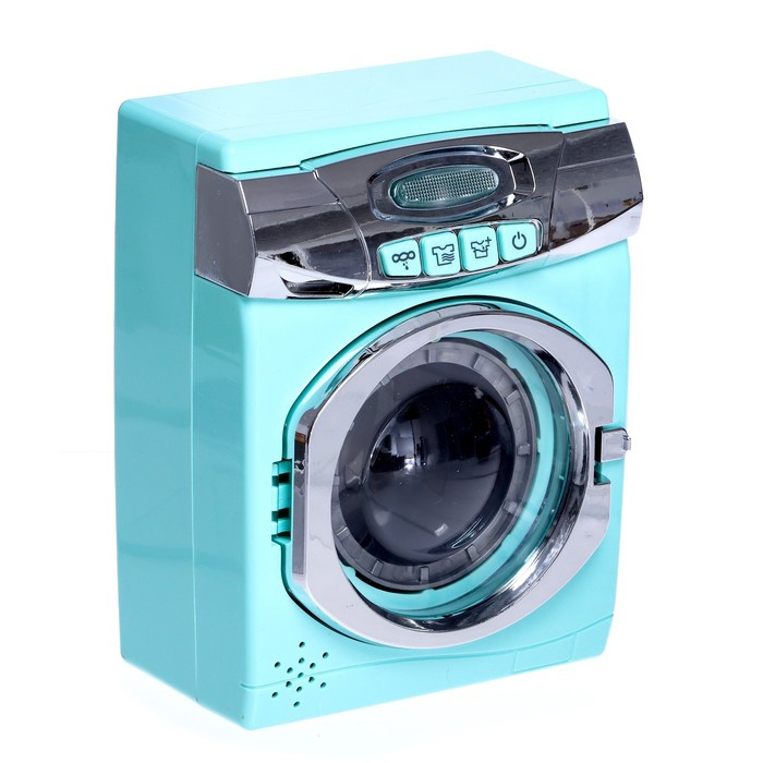 Бытовая техника «Стиральная машина», свет, дверца открывается Бытовая техника «Стиральная машина», свет, дверца открывается