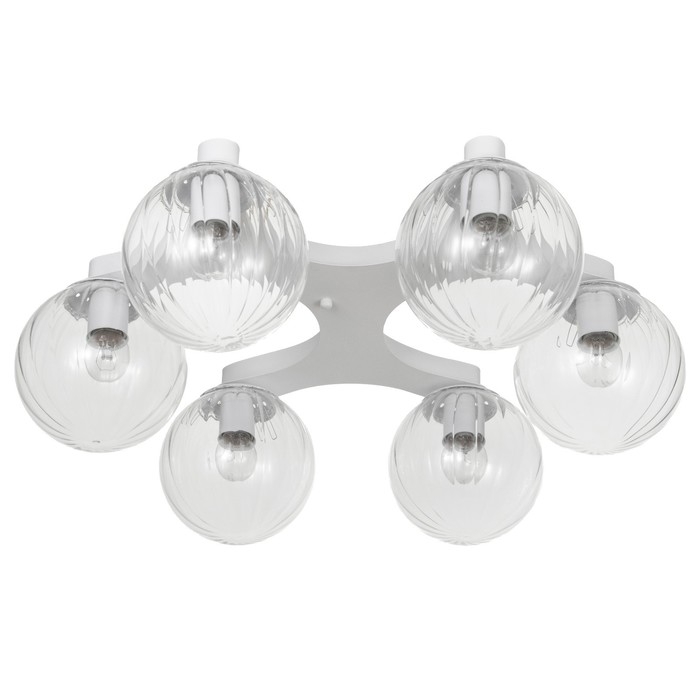 Люстра 2795/6 E27 40Вт белый 60х60х20 см BayerLux Люстра 2795/6 E27 40Вт белый 60х60х20 см BayerLux