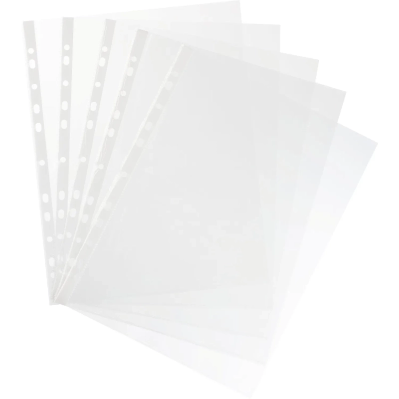 Файл-вкладыш А4 45 мкм Выбор есть Элементари, гладкий, с перф., 100шт/уп