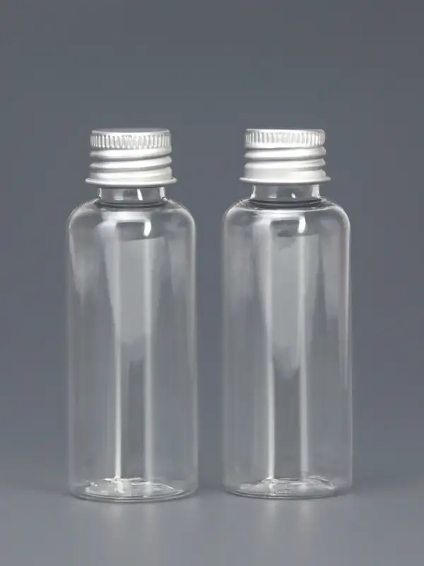Набор для хранения, 2 предмета, 50 мл, цвет серебристый/прозрачный