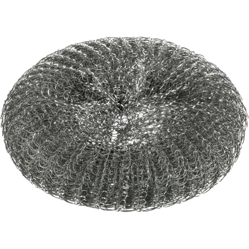 Губка-мочалка спираль Luscan Professional металлич 110х110х45 мм 60г 1шт/уп