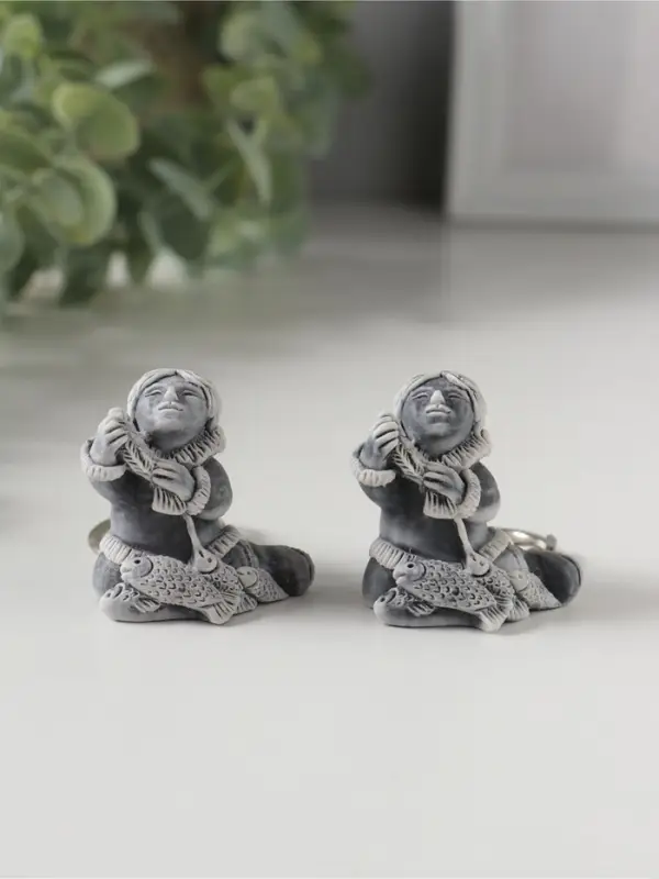 Брелок "Рыболов" маленький , 3,9см