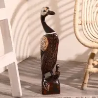 Сувенир &laquo;Утка с утёнком&raquo;, 52&times;9&times;17 см, дерево