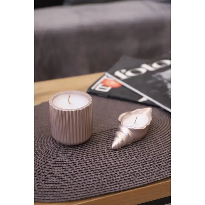 Салфетка сервировочная на стол Magistro &laquo;Лофт&raquo;, 31&times;45 см, овальная, коричневая