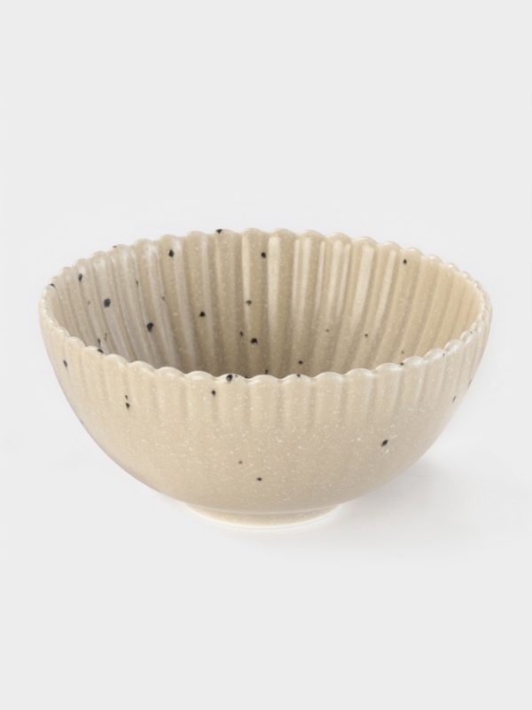 Салатники Доляна &laquo;Коралл&raquo;, d=16.1 см, набор 2 шт., керамика, бежевые