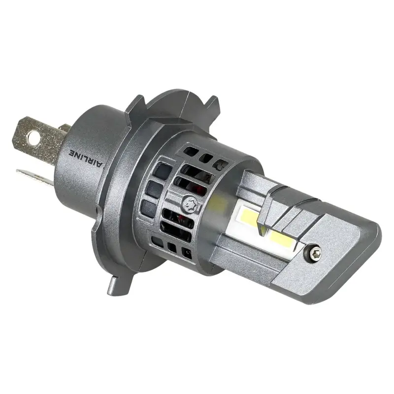Лампа светодиод. H4 COMPACT, 23Вт, 5200Лм (2600Лм x 2), 6500К, 12В, кмпл. 2 шт.