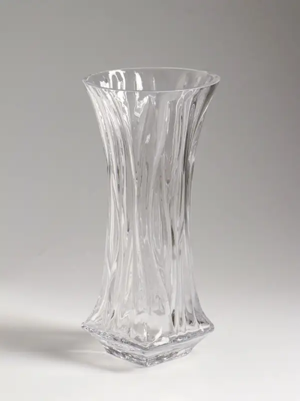 Ваза стекло настольная "Эбба" 25х12 см, прозрачный