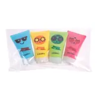 Точилки с контейнером &laquo;Тюбик&raquo;, набор 4 штуки, МИКС