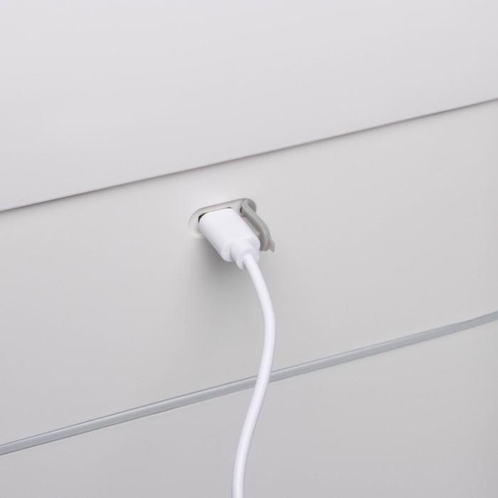 Ведро для мусора сенсорное SAVANNA, 9 л, цвет белый Ведро для мусора сенсорное SAVANNA, 9 л, цвет белый