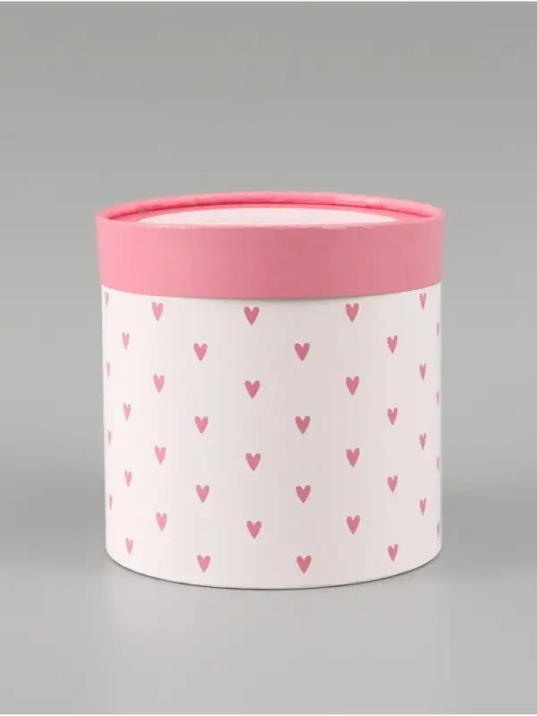 Набор шляпных коробок 2 в 1 &laquo;Сердце&raquo;, 12&times;12 см, 15&times;15 см