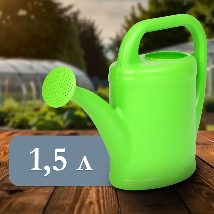 Лейка, 1.5 л, с рассеивателем, носик d=16 мм, МИКС