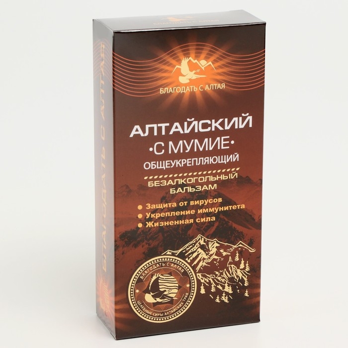 Бальзам безалкогольный  Бальзам безалкогольный "Алтайский" общеукрепляющий, 250 мл