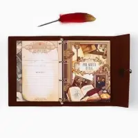 Родословная книга &laquo;Наш род&raquo;, с пером, 56 листов, бордо, 35&times;25 см