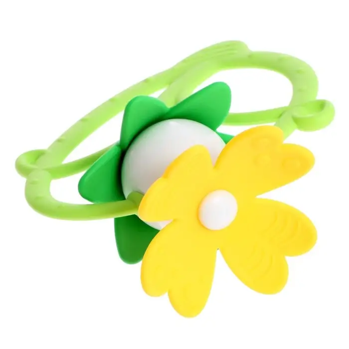 Погремушка-прорезыватель «Цветочки» Погремушка-прорезыватель «Цветочки»