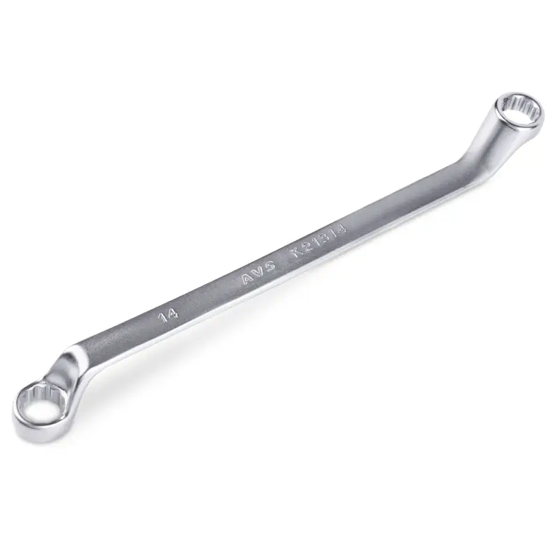 Ключ гаечный накидной изогнутый (13х14 мм) AVS K21314