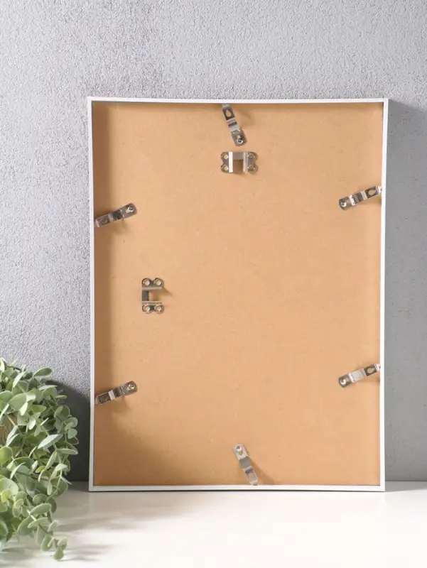 Фоторамка пластик 30х40 см "Современная классика" беж и белый 42,6х32,6х1,5 см