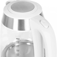 Чайник HYK-G4033 1.7л. 2200Вт белый