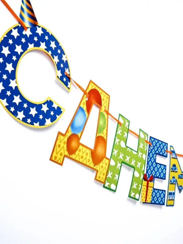 Гирлянда на ленте &laquo;С Днём Рождения!&raquo;, мальчику, длина 250 см