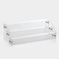 Подставка под лаки 3 этажа, 31&times;10.3&times;12.8 см, оргстекло 2 мм