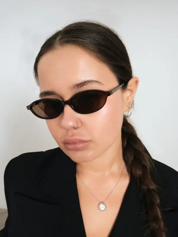 Очки солнцезащитные &laquo;OneSun. Овал&raquo;, uv 400, футляр, салфетка