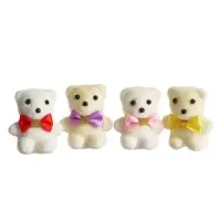 Игрушка из пенопласта «Мишка с бантом», 5 см, МИКС