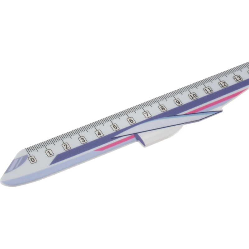 Линейка фигурная Самолет 34С 2264-08