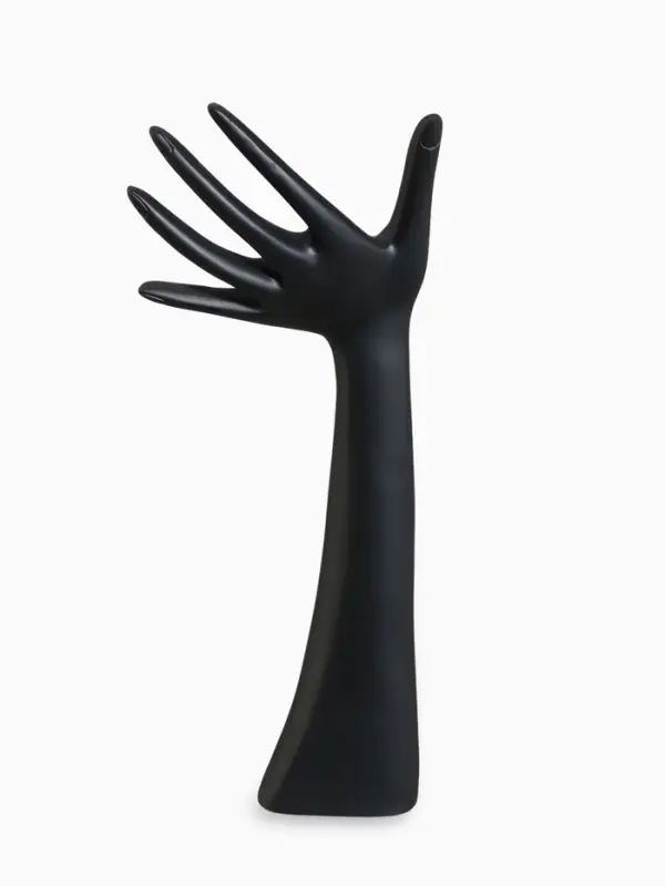 Подставка для украшений &laquo;QF. Рука&raquo;, 12&times;6&times;31.5 см, чёрная