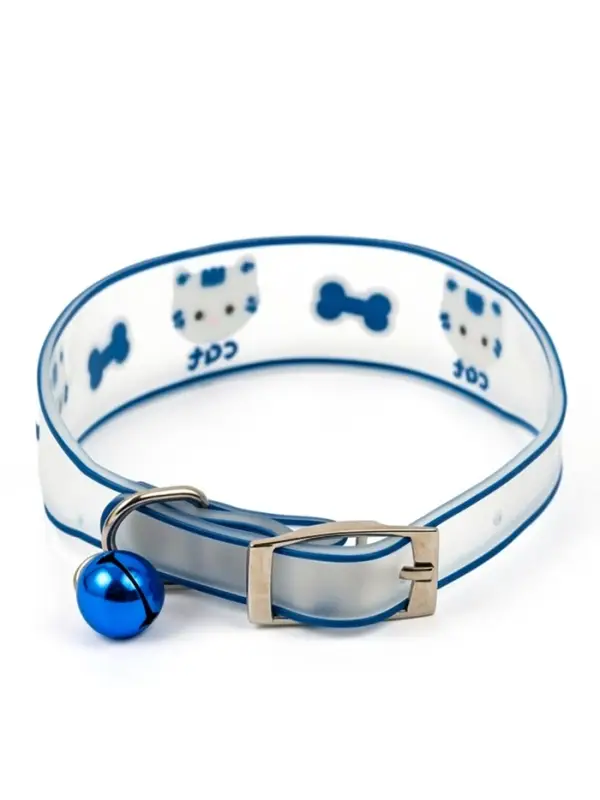 Набор ошейников для кошек &laquo;Котя&raquo;, 30&times;1 см, оранжевый, синий