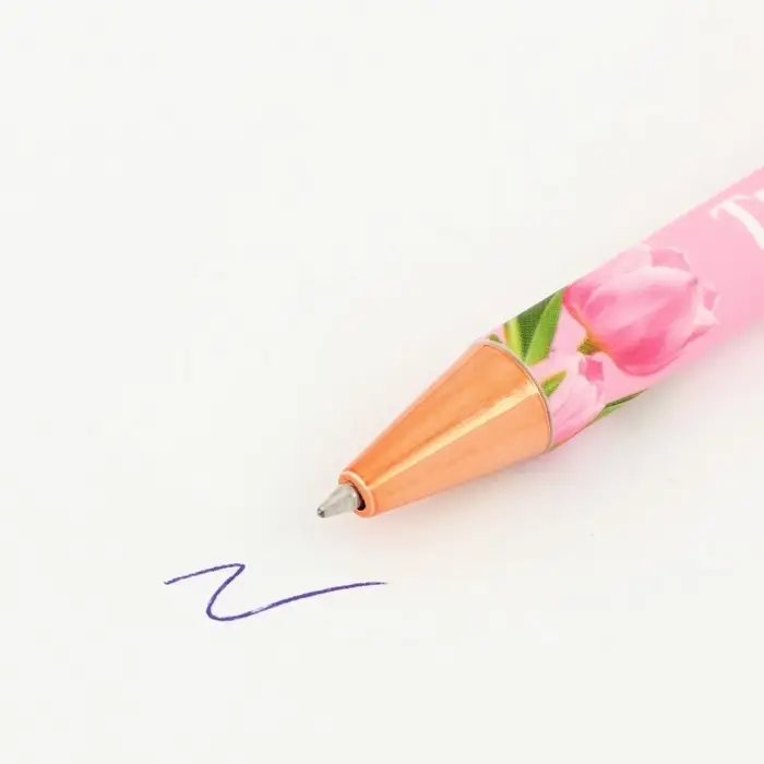 Ручка шариковая, синяя паста, 0.7 мм, пластик &laquo;Ты прекрасна&raquo;