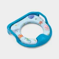 Сиденье для унитаза детское с ручками "Морская жизнь" Сиденье для унитаза детское с ручками "Морская жизнь"