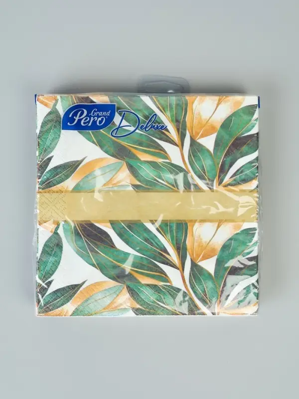 Салфетки бумажные трёхслойные «Малахит», 33х33, 20 шт Салфетки бумажные трёхслойные «Малахит», 33х33, 20 шт