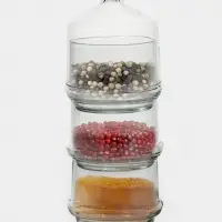 Набор ёмкостей Berry, 220 мл, 3 шт., стекло, прозрачный