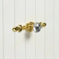 Ручка-кнопка мебельная CAPPIO, d=20 мм, L=120 мм, золото
