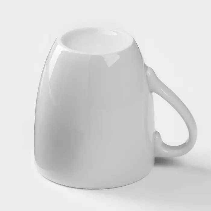 Кружка Добрушский завод &laquo;Бельё&raquo;, 200 мл, фарфор, белая