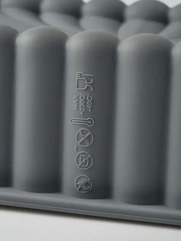 Форма для выпечки с ручками Форма для выпечки с ручками "Кекс" прямоугольная 27x13x6 см