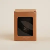 Стакан для кофе SL Home, 250 мл, 9.5&times;12.5 см, с крышкой, коричневый